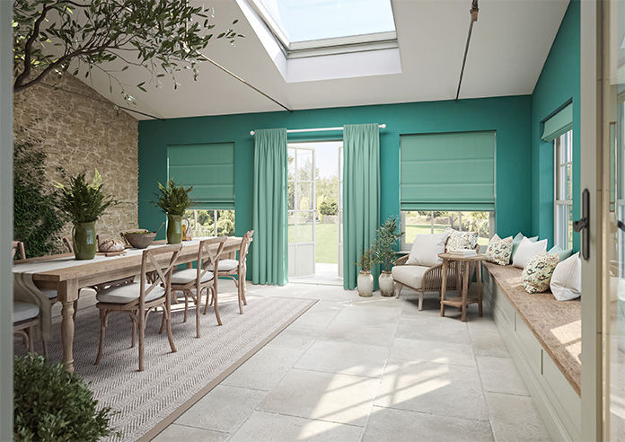 Ascot, Duckegg - Twist&Fit Roman Blind - Image 6